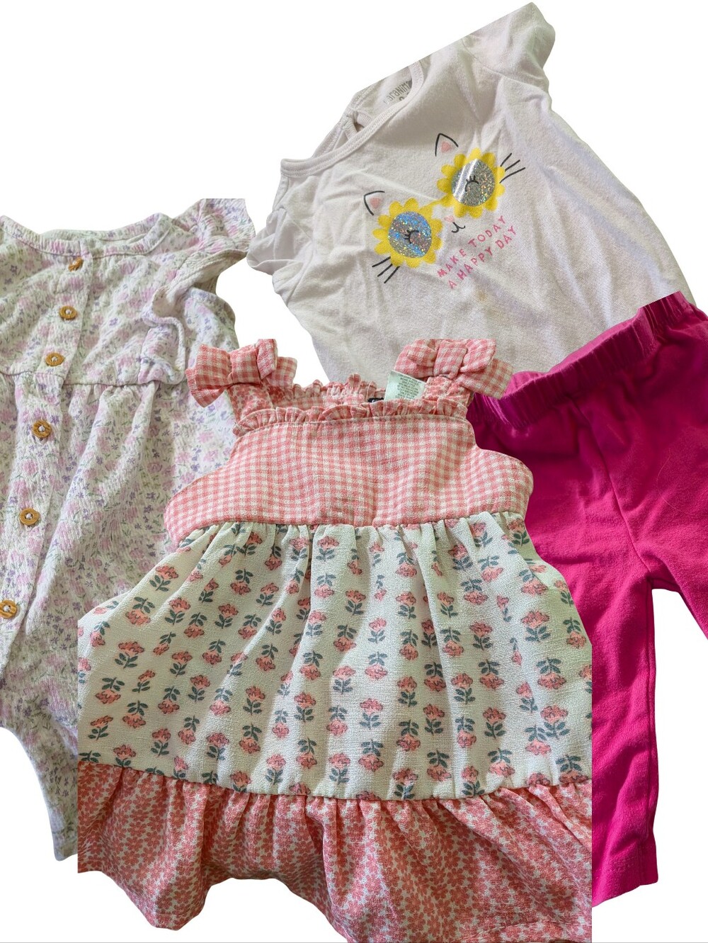 Summer Baby Girl Clothes 0-3 Months